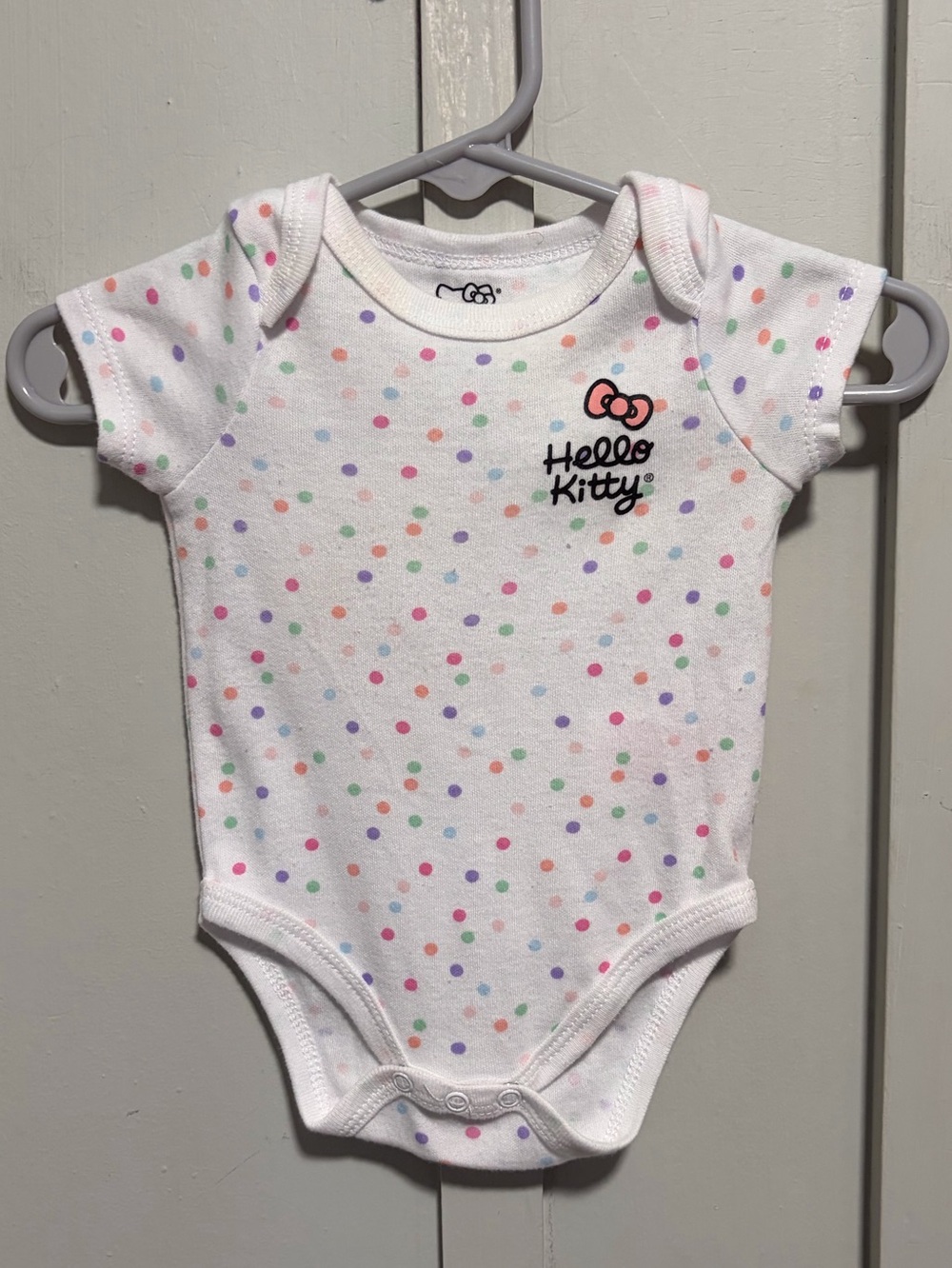 Kids hello kitty onesie size 3m